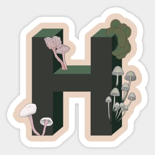 Monogram H Sticker